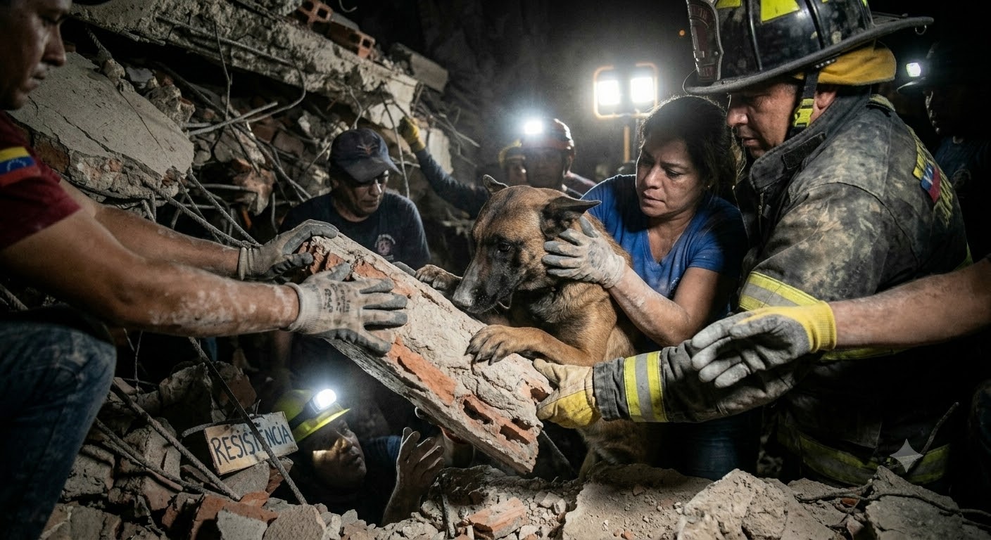 Voluntarios y comunidad respondiendo a la emergencia en Venezuela